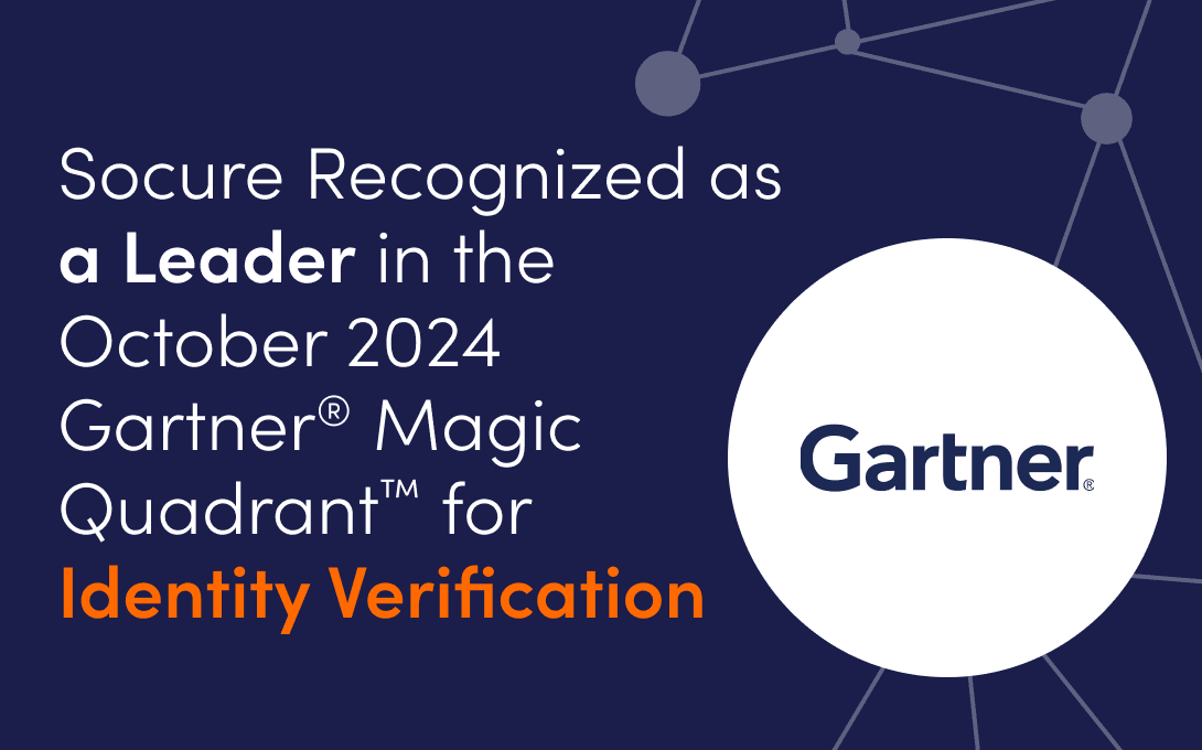 2024 Gartner® Magic Quadrant™ for Identity Verification