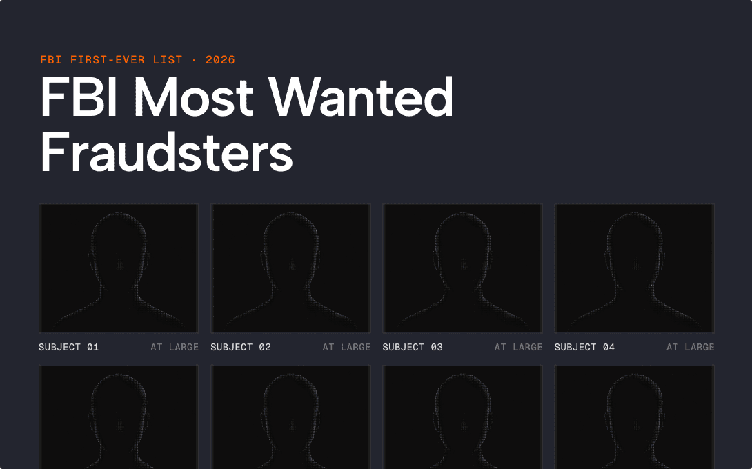 FBI Most Wanted list for fraudsters