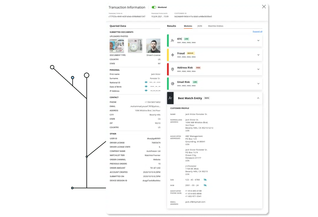 Minimal-consumer-input-PII-required
