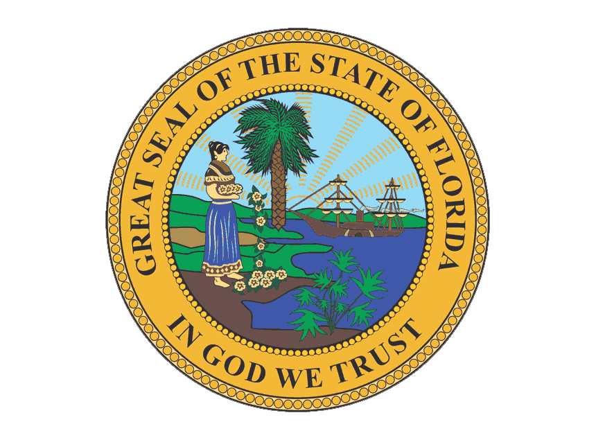 441 4419210 florida seal vector emblem hd png download 1
