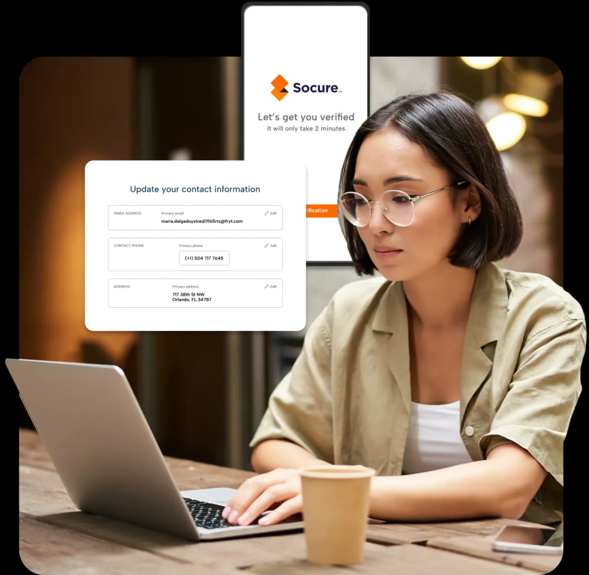 secure user accounts