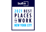  2021 Built In NYC Best Places to Work