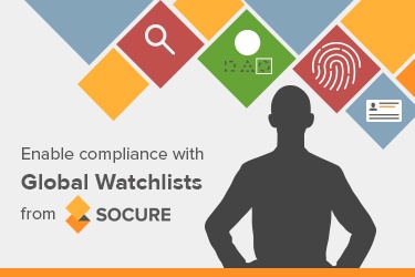 Global watchlist compliance AML KYC data