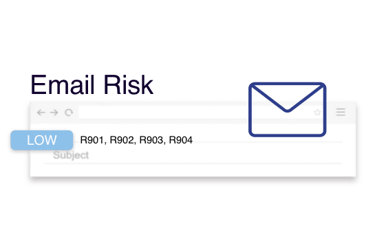 Email risk. 3